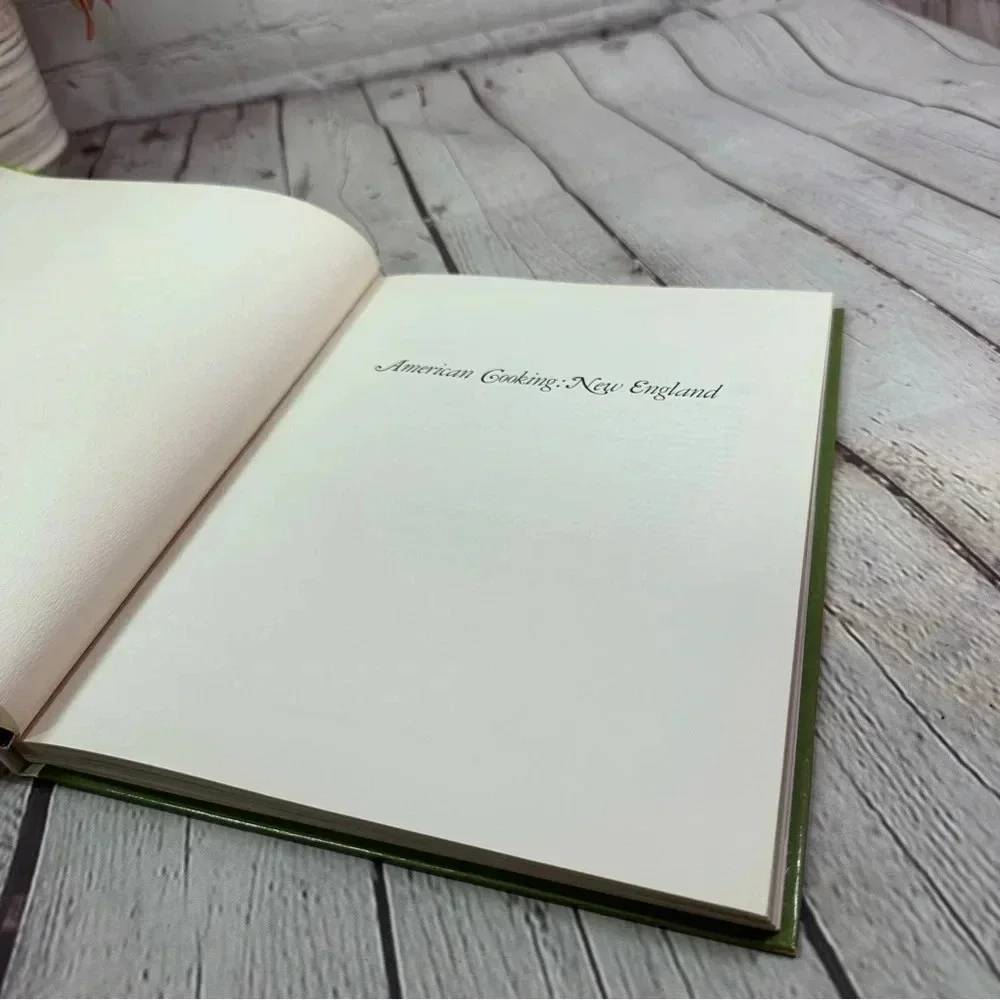 vintage time-life books american cooking new england 1970